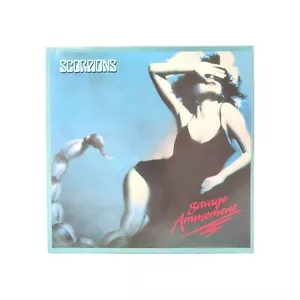 Scorpions – Savage Amusement Vinyl LP 1988 UK Harvest Inner A1 Press Ez/Ex G895 - Foto 1 di 9