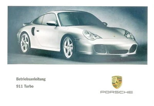 Porsche 996/911 Turbo Mode D 'em Ploi , Manuel D'Instructions, Modèle Année 2001 - Bild 1 von 1