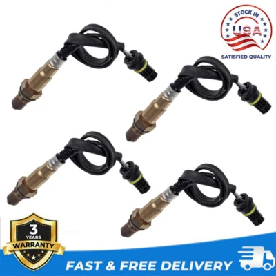 Juego de 4 sensores de oxígeno arriba+abajo para Mercedes-Benz Cl500 Cl600 S600 S430 2001-2006 Foto 1 de 4