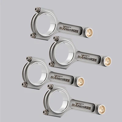 I-Schaft Pleuel Connecting Rods for Acura Honda B18A B18B B20B B20Z 5.394" ARP - Image 1 of 4