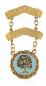 National Congress of Parents and Teachers Fine Gold Pin 10k Yellow Gold 1.5 Inch - Picture 1 of 4
