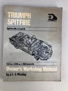 Haynes Triumph Spitfire Mk 1, 2 & 3 - Owners Workshop Manual - Picture 1 of 7