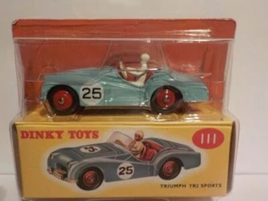 1:48 Modellauto, ATLAS - DINKY TOYS - TRIUMPH TR2 SPORTS CAR - 111 - BOXED/UNOPEN - Bild 1 von 1