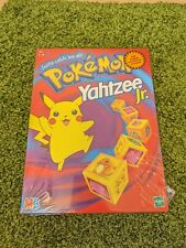 POKEMON YAHTZEE JR. HASBRO MILTON BRADLEY BOARD GAME 2000 NEW Danish Edition 