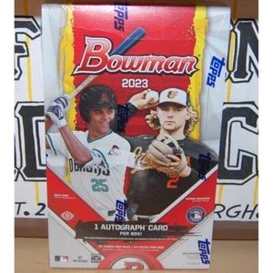 SIGILLATA 2023 Bowman Baseball Hobby Box 1 Autografo per Scatola - Foto 1 di 2