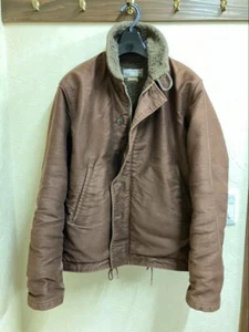 Chaqueta de Cubierta BUZZ RICKSON'S N-1 Marrón USN De Colección Militar Talla 38 M - Imagen 1 de 18