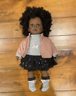 14" Girl Play Doll Black Age 3+ Zuri Lloren Viny Soft Body