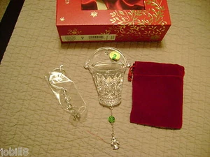 Waterford 2014 12 Tage 8 Dienstmädchen Ornament mit Verstärker ~ ein echter Lichtfänger ~ wunderschön - Bild 1 von 6