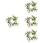  4 Count Easter Wreath Party Decor Dining Table Wedding Decorate