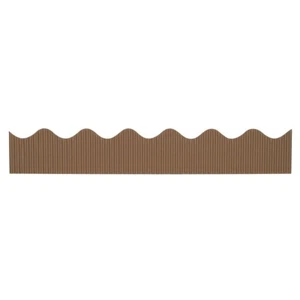 Solid Color Bordette Decorative Borders Brown - Picture 1 of 1