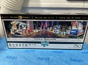 Puzzle - Times Square NYC, NY Panoramic - Over 3 feet wide - 750 Pieces - Picture 1 of 10