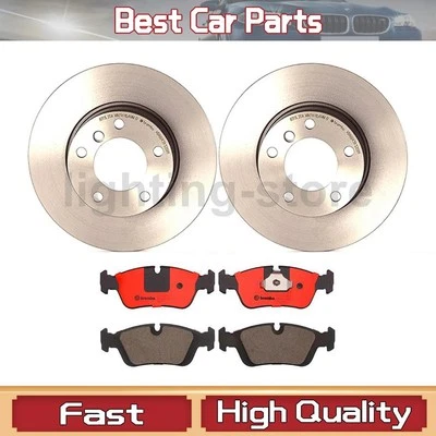Juego de 3 rotores de freno delanteros y pastillas de freno para BMW 318ti 1,8 L 1,9 L BMW Z3 1,9 L Foto 1 de 4