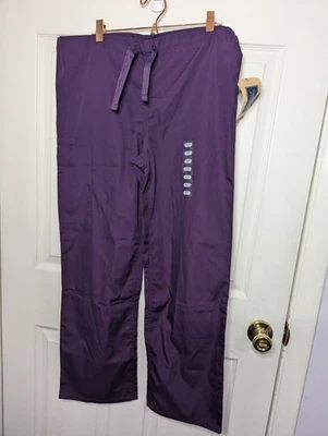 Nuevos Pantalones Médicos Cherokee Unisex XS Cortos Púrpura Hombres Mujeres Foto 1 de 4