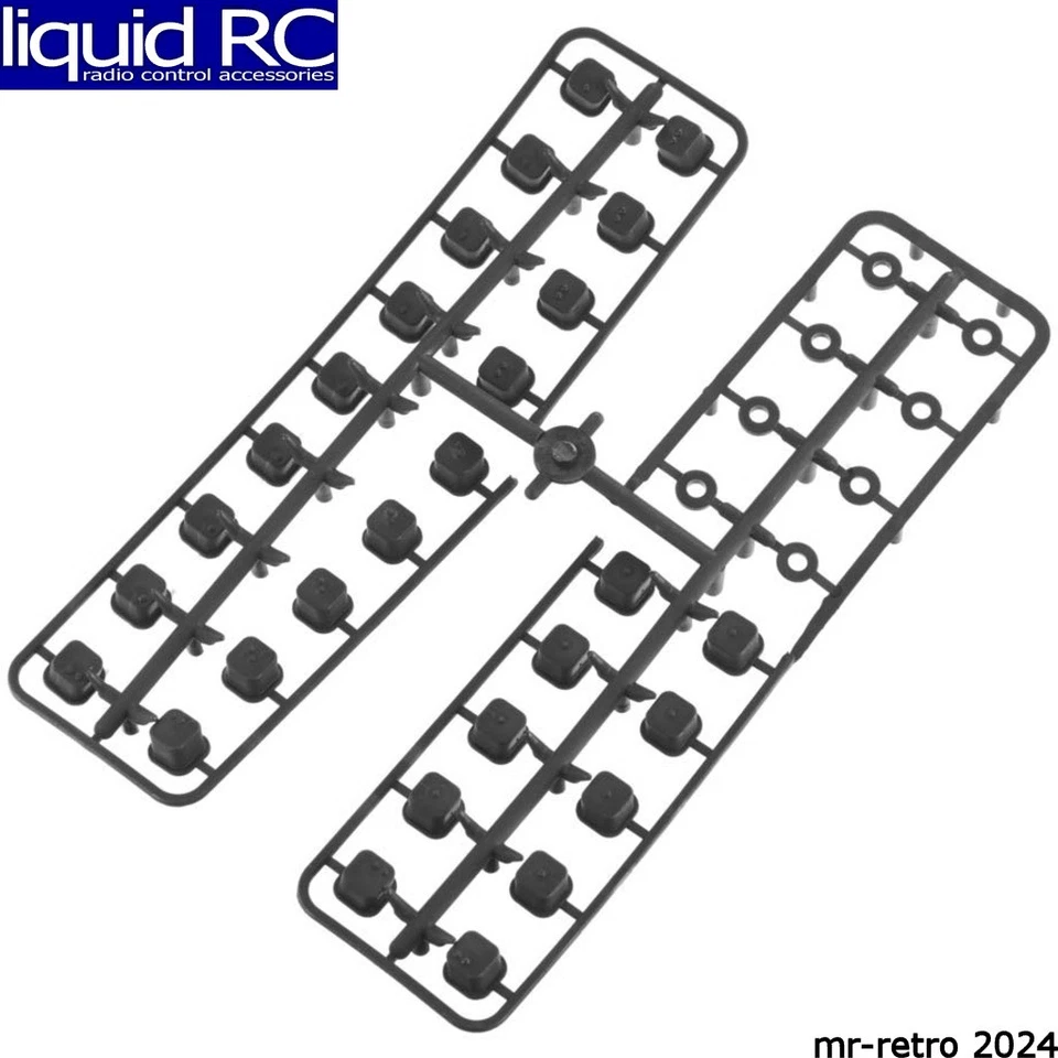 Tekno RC 5165 V2 Hinge Pin Inserts/Wheelbase Shims: Eb/Et/Nt/Sct - Image 1 of 1