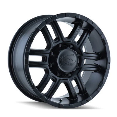 Ion Wheels 179 16x8 +10 Matte Black 5x127 5x5 (QTY 4) 179-6873MB Foto 1 de 4
