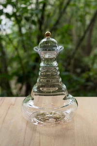 BERK Happy Alladin-VITALKARAFFE Stöpsel goldener LEBENSBAUM Glas-Karaffe 1,3 l - Bild 1 von 2