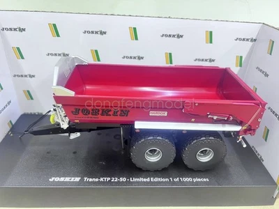 UH 1/32 Scale JOSKIN Trans-KTP 22/50 Trailer Red Diecast Model Toy UH6804 - Image 1 of 4