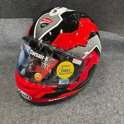 ARAI CORSAIR-X DUCATI Motorcycle Full Face Helmet Corse V8 Large * - Изображение 1 из 4
