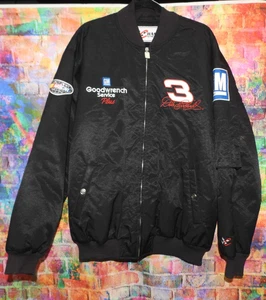 Large Chase Authentics Dale Earnhardt Sr #3 The Man Bomber Jacket LG - Picture 1 of 9