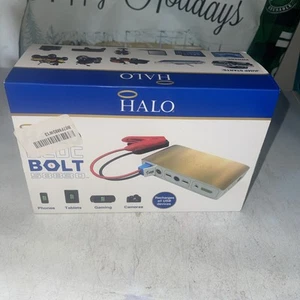 HALO Bolt 58830 mWh Portable Phone Laptop Charger Car Jump Starter with AC Ou... - Picture 1 of 8