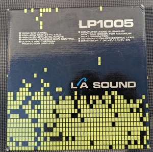 LA Sound LP1005 Car Audio Amplifier 2-Channel/100W 25W RMS Vintage Brand New - Picture 1 of 10