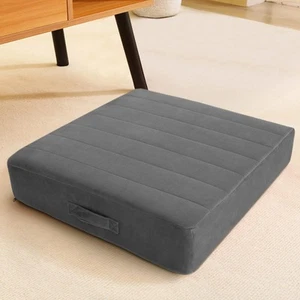 Square Floor Pillow for Adults and Kids, Large Meditation Cushion with Thick ... - Picture 1 of 7
