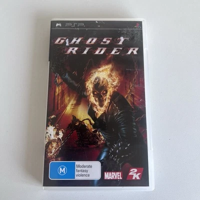 Ghost Rider (Playstation PSP, 2007 Marvel) - Complete With Manual Free Post - Image 1 of 4
