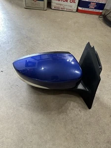 2015-2018 Ford Focus oem RH passenger side mirror assembly Paint: WB blue - Picture 1 of 7
