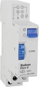 Theben ELPA 8 luci scale timer 230V 1-7min 3/4 conduttori interruttore basculante IP20 - Foto 1 di 6
