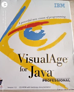 VINTAGE NEW SEALED VISUAL AGE FOR JAVA PROFESSIONAL VERSION 1.0 PC SOFTWARE - Picture 1 of 3