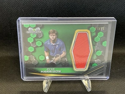 2024 topps ryan harrison graphite tennis event used memorbilia #gr-rhn /75 - Image 1 of 2