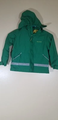 Chaqueta con Capucha John Deere Cremallera Completa Talla 4 Rayas de Seguridad Reflectantes Foto 1 de 3
