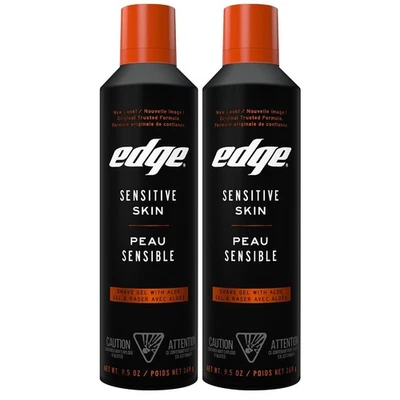 Gel de afeitar hidratante para piel sensible Edge para hombre 9,5 oz Foto 1 de 4