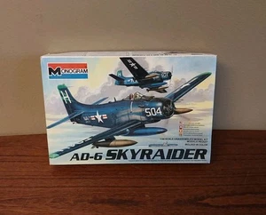 MONOGRAM NAVY AD-6 SKYRAIDER MODEL KIT 1:48 BOXED 5429 - Bild 1 von 6