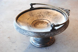 pairpoint Silber Schale Tablett Bonboniere antik viktorianisch - Bild 1 von 4