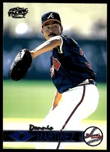 1999 Pacific Dennis Martinez Atlanta Braves #38
