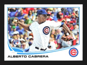 2013 Topps Baseball RC #534 Alberto Cabrera Rookie
