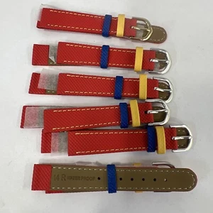 Restposten 5 Kinder 14 mm Uhrenarmbänder. Angebote Willkommen - Bild 1 von 4
