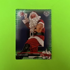 2017 Topps Holiday Bowman Santa Claus GREEN SP. Card # TH-SC. #d 42/99