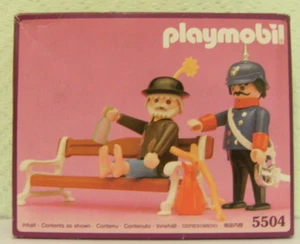 Playmobil Gendarm/Vagabund 5504 New & Original Packaging Pink Series Nostalgia 1900 Dollhouse - Picture 1 of 3