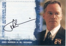 2007 Artbox 24 Season 4 - JAMES MORRISON - Autograph - BILL BUCHANAN