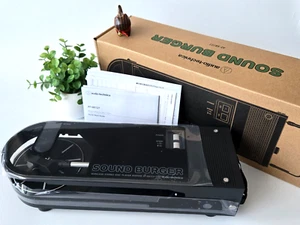 Audio-Technica AT-SB727 Black Sound Burger Giradischi Bluetooth Portatile Nuovo JP - Foto 1 di 16