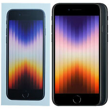 BNIB Apple iPhone SE 3 (2022) 5G Midnight 64GB + 4GB SIM + eSIM Factory Unlocked