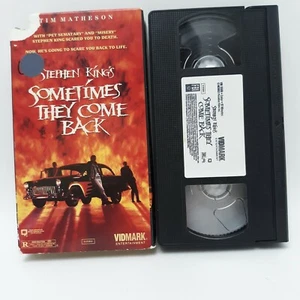 SOMETIMES THEY COME BACK 1994 VHS TAPE STEVEN KING - Picture 1 of 1