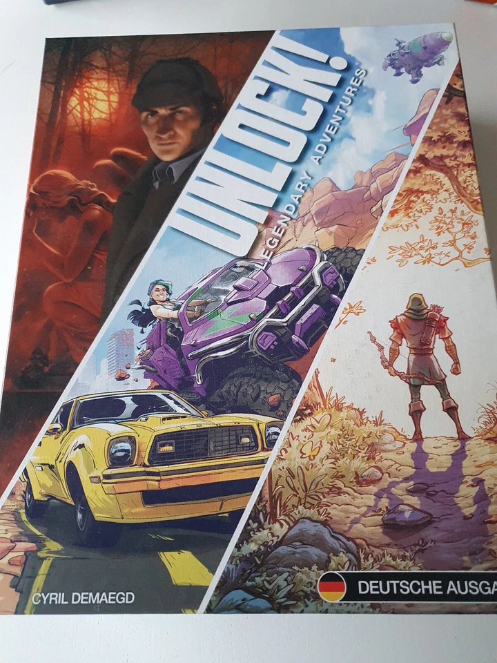 UNLOCK LEGENDARY ADVENTURES - Deutsche Ausgabe - Asmodee - Bild 1 von 1