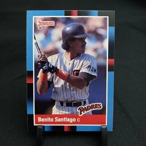 1988 Donruss Benito Santiago Baseball Card #58 Padres (1A469) - Picture 1 of 3
