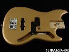 Fender Player Mustang Pj Bass Body &Hardware Precision Jazz Offset Firemist Gold