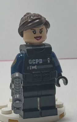 LEGO GCPD Oficial Mujer SWAT Minifigura SH416 Dos Caras Doble Demolición 70915 Foto 1 de 2
