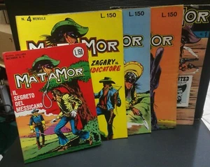 5 FUMETTI: MATAMOR - Serie completa dall'1 al 5 - Anno 1969 - Bild 1 von 6