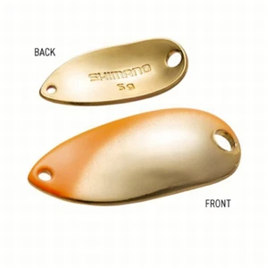 * SHIMANO Cardiff Roll Swimmer Premium Plating 0.9g Trout Spoon #70T Orange Gold - Picture 1 of 1